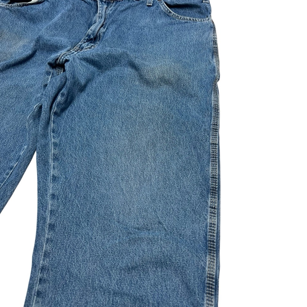 Vintage Dickies Jeans Men's 40x34 Blue Denim Straight Carpenter Workwear Baggy - Picture 3 of 8